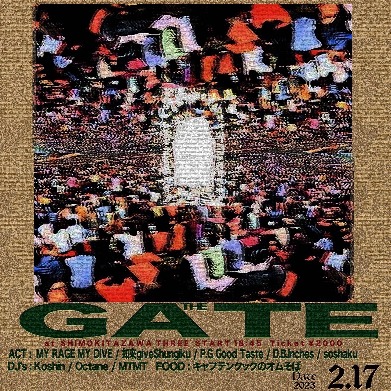 MONTHLY REGULAR EVENT 『THE GATE vol.11』